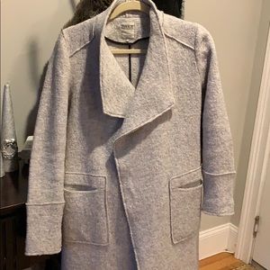 Zara light gray coat